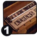 1-1/2" and 2-1/2" Vertical Number Template Set