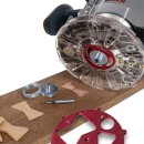 11 tlg. Metall-Führungshülsen-Set für die Oberfräse