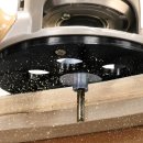 11 tlg. Metall-Führungshülsen-Set für die Oberfräse