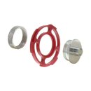 11 tlg. Metall-Hülsenführungs-Set für Oberfräse (imperial)