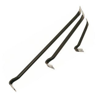 Zimmermanns-Nageleisen-Set, 3-tlg. bestehend aus 350, 600, 900mm