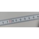 30 m, 13mm breitem Bandmaß m.Multifunktionshaken Stahl, EG-Klasse 2; Doppelter mm - Teilung, SR-Rahmen