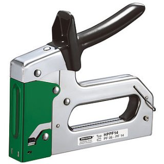 Handtacker, Handheftpistole Prebena Für Heftklammern von 6 - 14 mm länge, Rückenbreite 10,5 mm, Typ 37 - 13