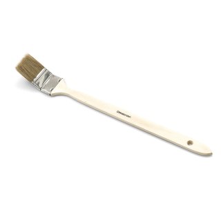 60mm / 2.5" industrial radiator brush, light Chinese bristles, vulcanized