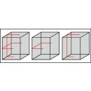 Linienlaser Hedü L1 Selbstnivellierbereich 3°, 1...