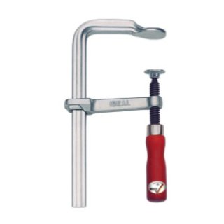 500 x 120mm, Ganzstahl-Schraubzwinge,  Schiene 25 x 12 mm High-Power-Griff