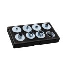 9 tlg Metall-Führungshülsen-Set,Turnlock-System...