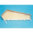 Angle template with 13 aluminium rails