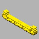 25,4mm - 1″ Push-Block Bein mit Pad für 3406