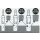 3 pc. Plug Cutter Set, 1/4" hex. Shank (1/2", 3/8", 1/4")