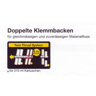 Convoy Super 26 Kartuschenpresse 310 ml ,  mit Tropf Stopp, 365 Gramm, 26:1 Übersetzung