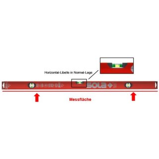RED 3 60 Alu Wasserwaage
