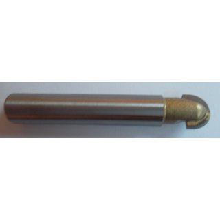 Hohlkehlfräser, Ø6,4 mm Durchmesser, Gl.61mm Schaft Ø6,35mm / 1/4\"